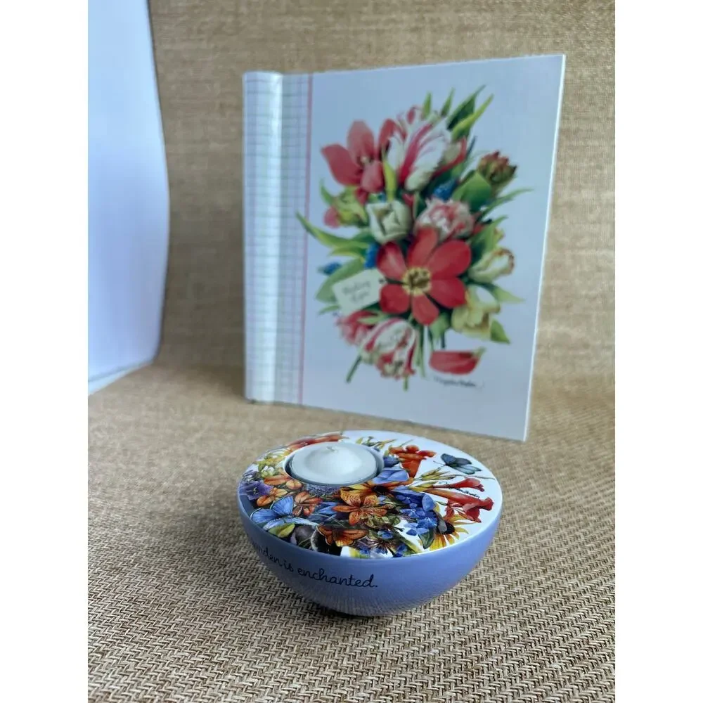 Hallmark Marjolein Bastin Nature’s Sketchbook Organizer Calendar Tealight Holder